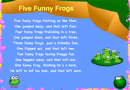 Five Funny Frogs